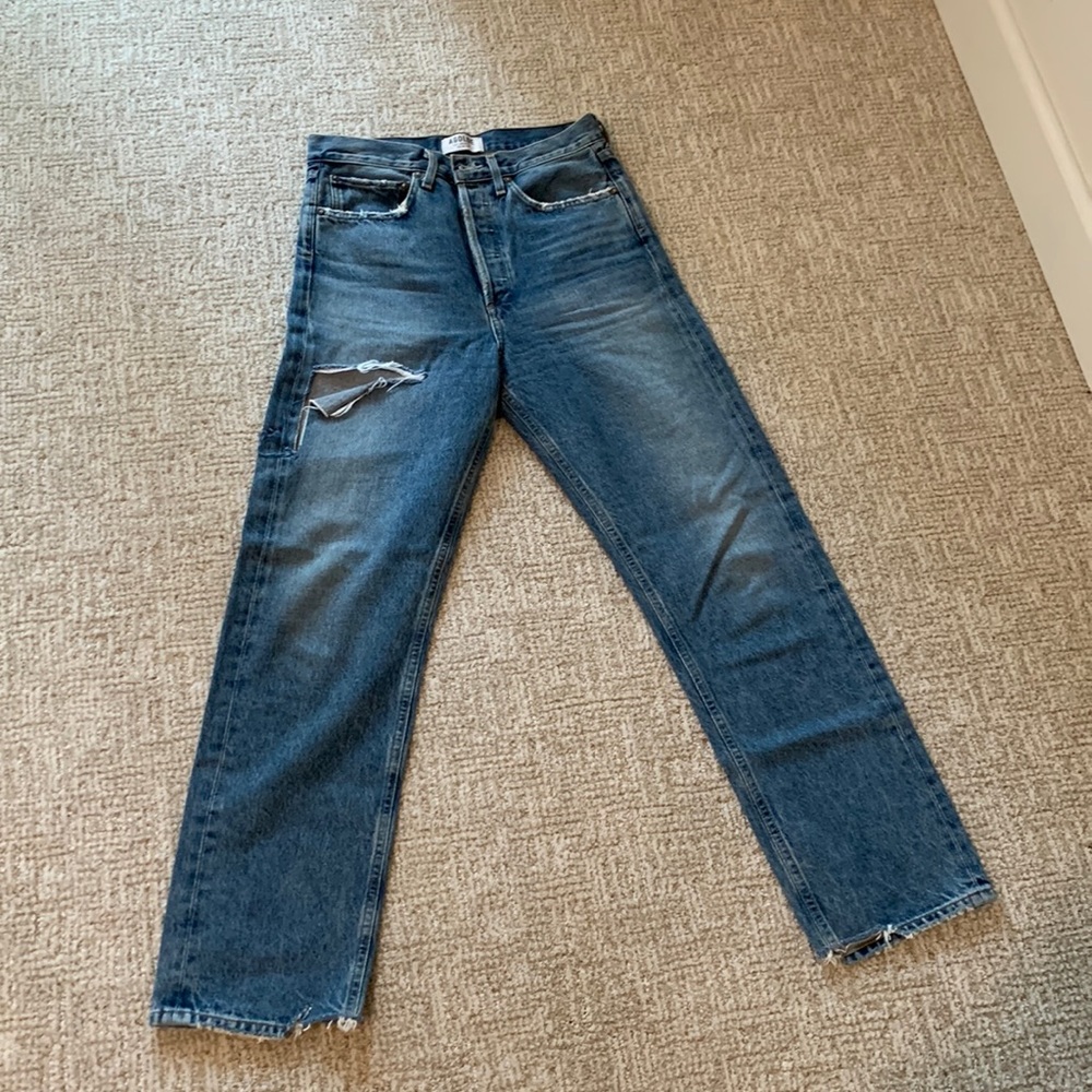 Agolde Straight Leg Jeans